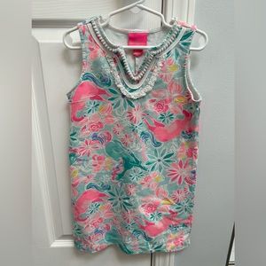 Lilly Pulitzer Magical Mary shift dress. Medium 6-7.